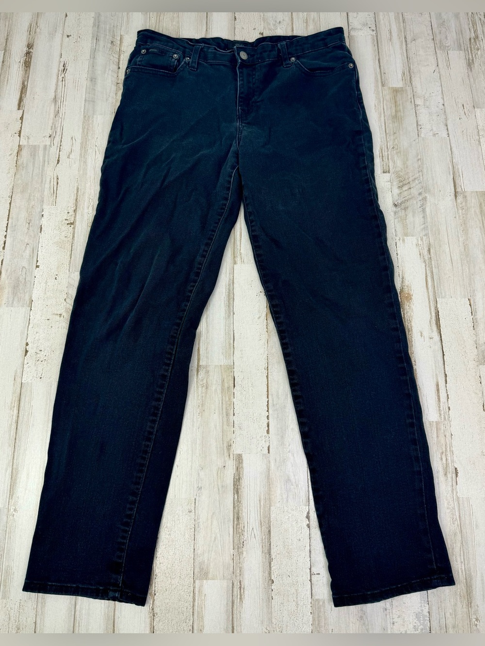 Polo Ralph Lauren The Hampton Straight Women’s Size 34x30 black jeans
